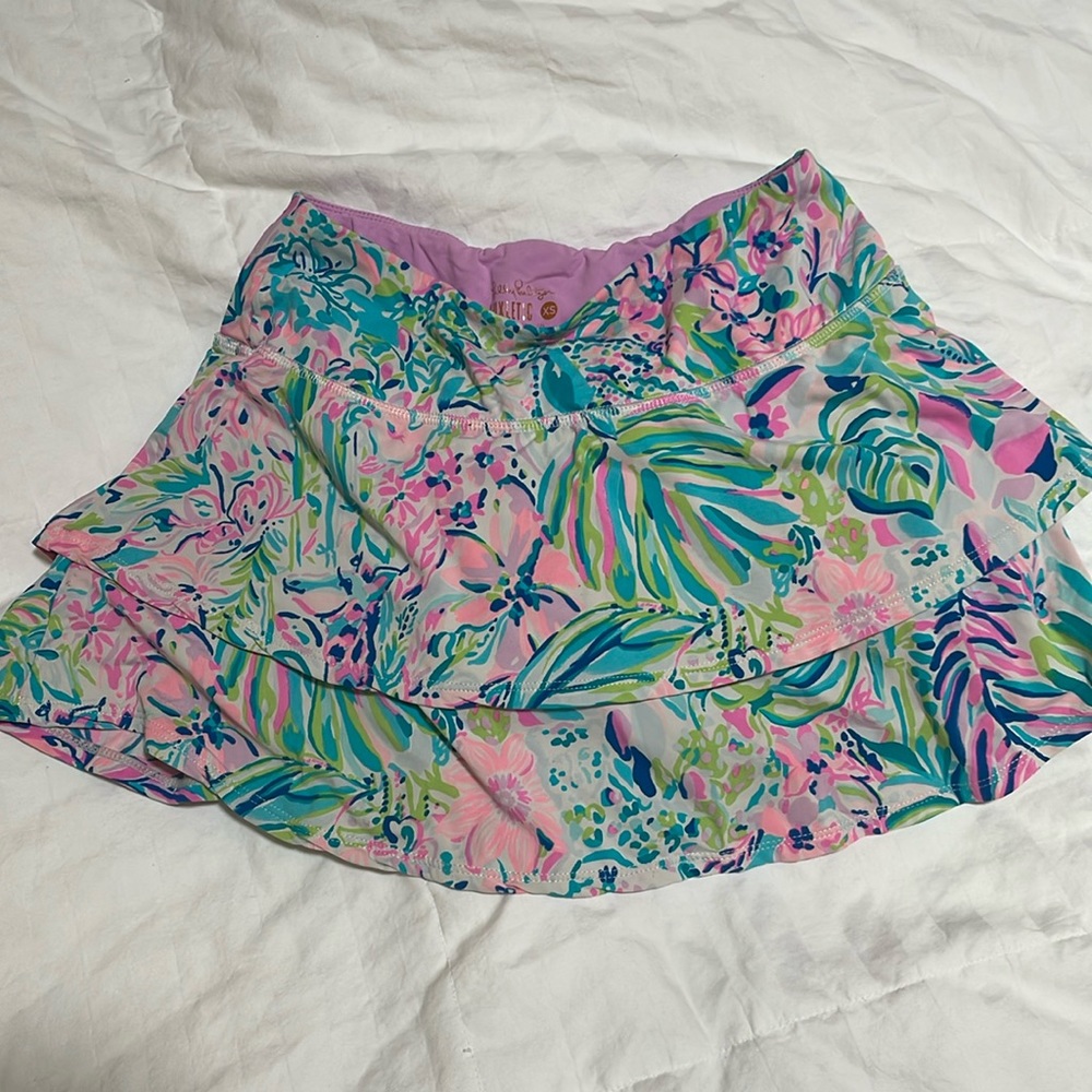 Lilly Pulitzer skort tennis skirt  super short and cuute